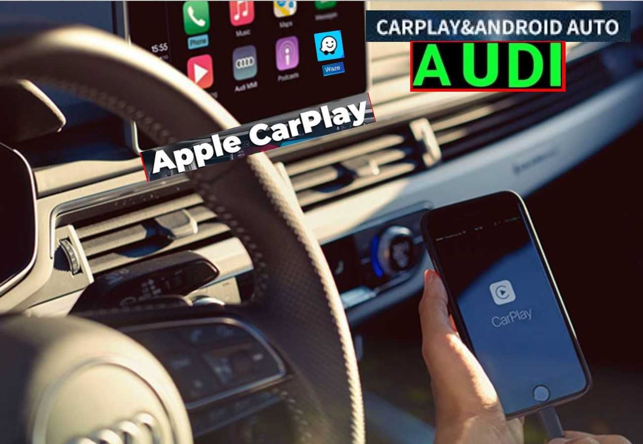 Audi AppleCarPlay AndroidAuto Ауди A1 A3 A4 A5 A6 A7 A8 Q2 Q3 Q5 Q7 Q8