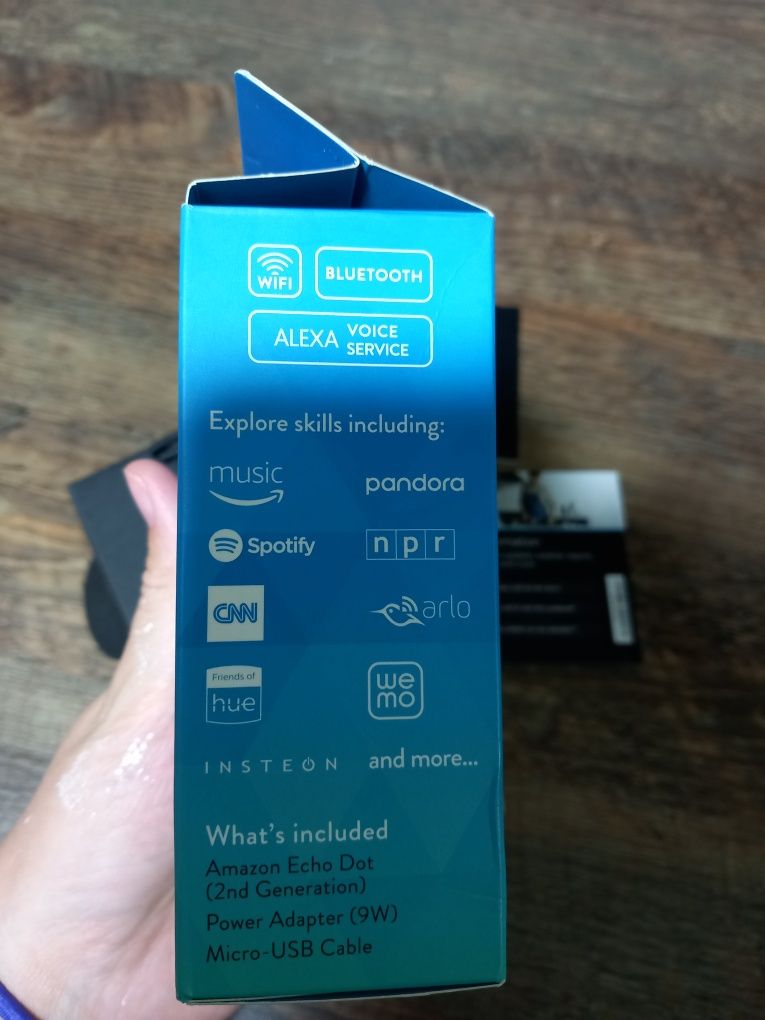 НОВА Amazon echo dot 2 блутут wi-fi колонка