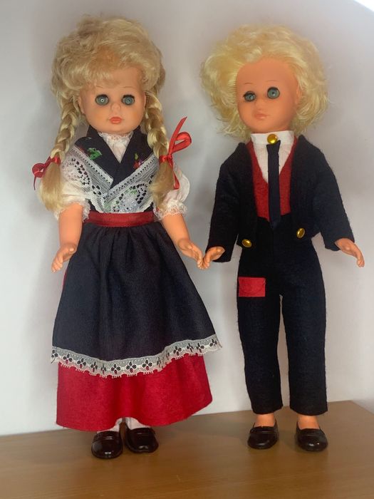 Кукла ретро две лот