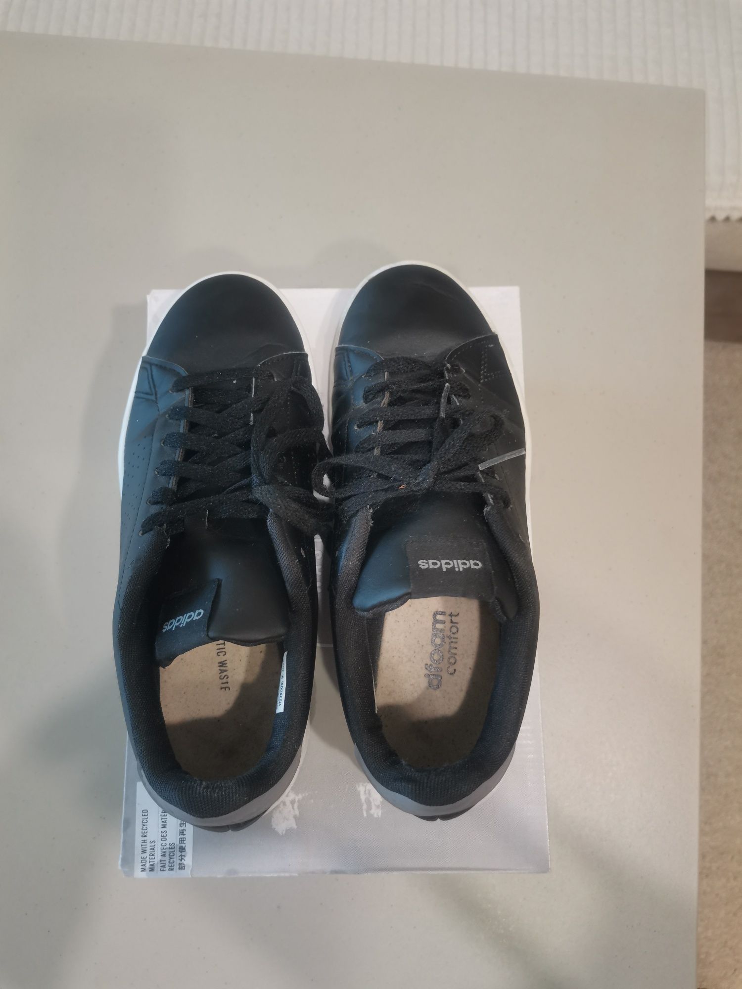 Кожени Мъжки маратонки ADIDAS ADVANTAG UK7 /EU 40 2/3 EU