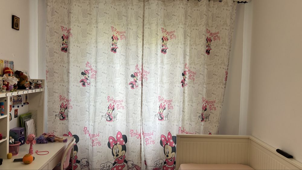 Draperii Minnie Mouse