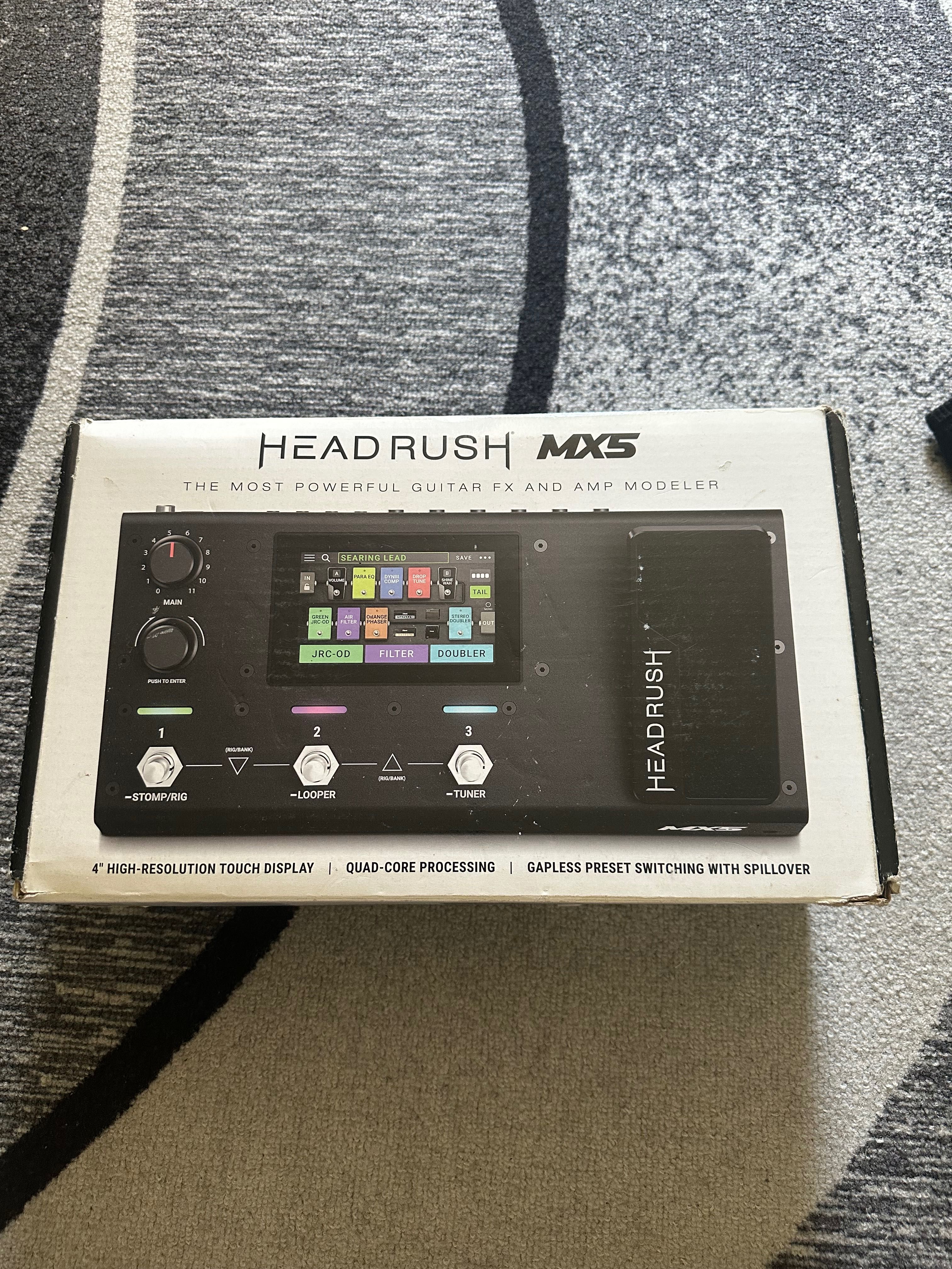 Мултифункционален ефект за китара headrush mc5