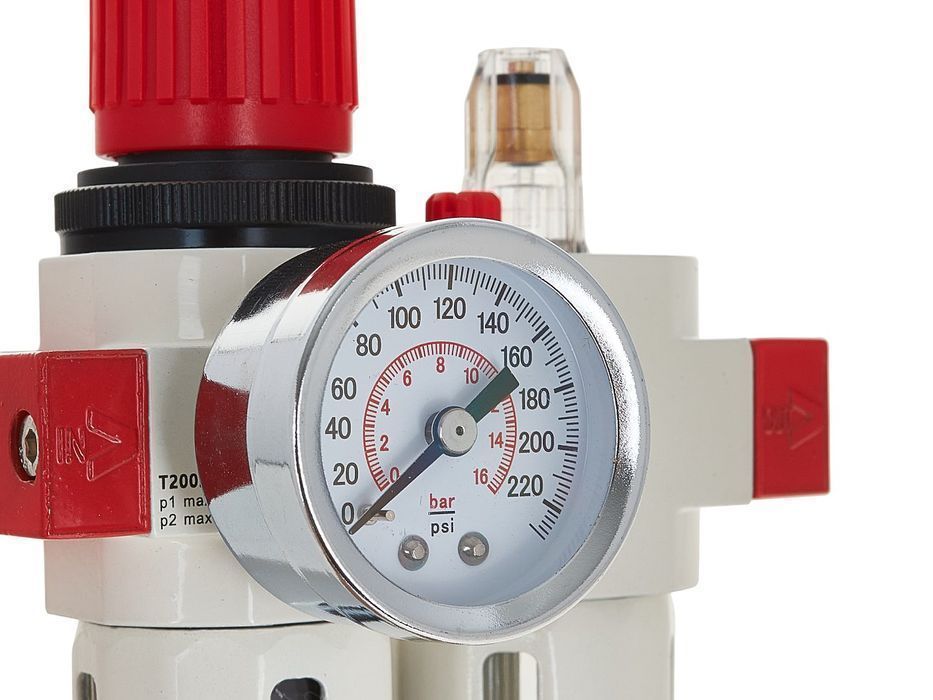 Separator apa si lubrifiere cu regulator de presiune 1/4 tvardy