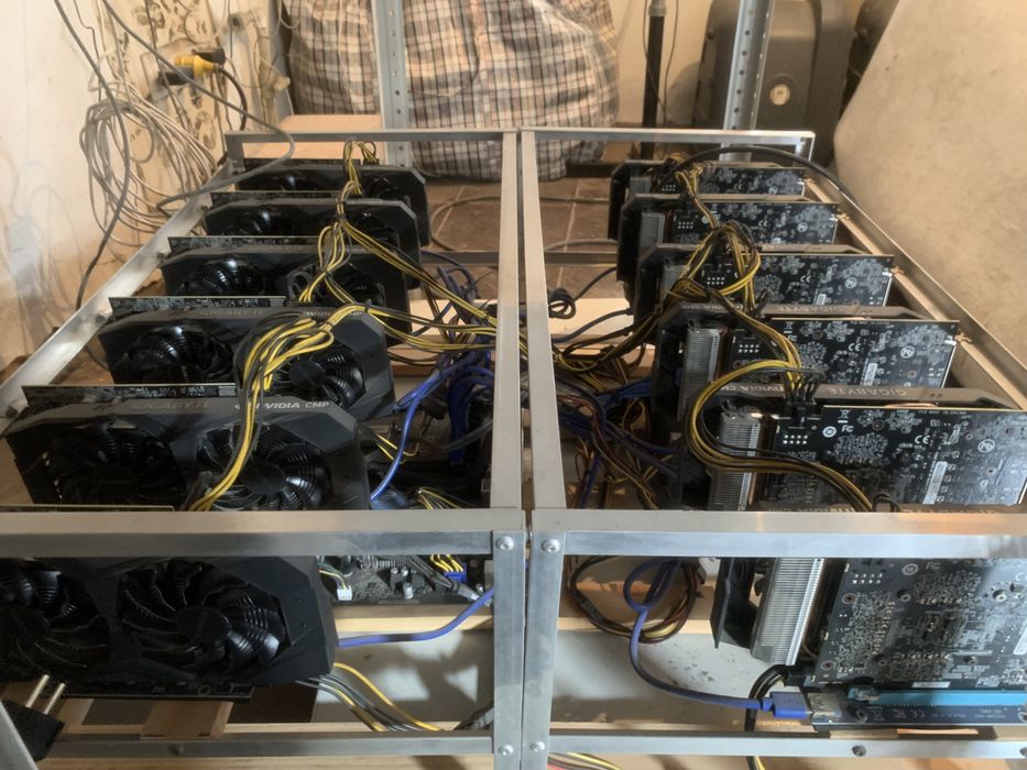 Ферма майнинг 16/60 12 карт