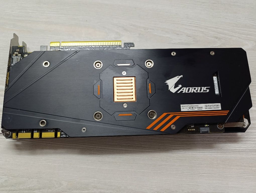 Videokarta aorus 1070ti 8gb