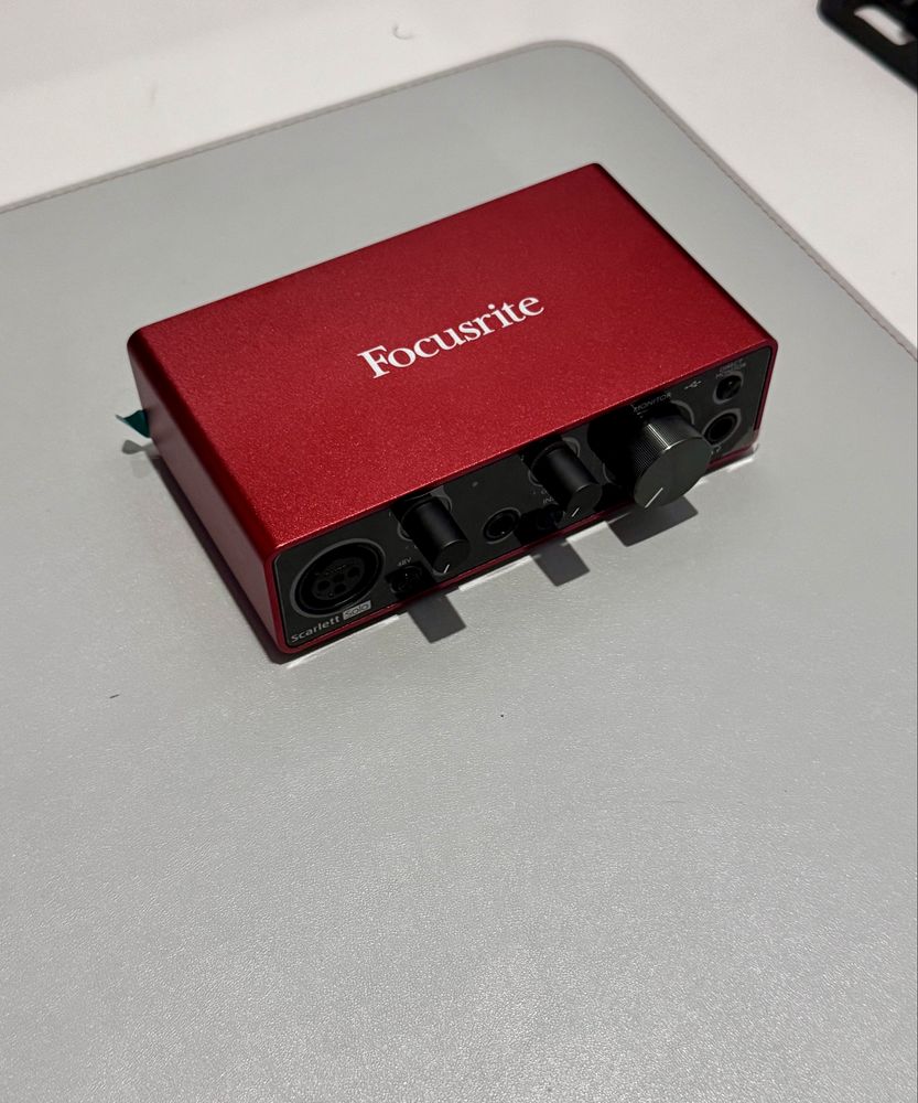 Аудиокарта Focusrite Scarlett Solo 3rd Gen