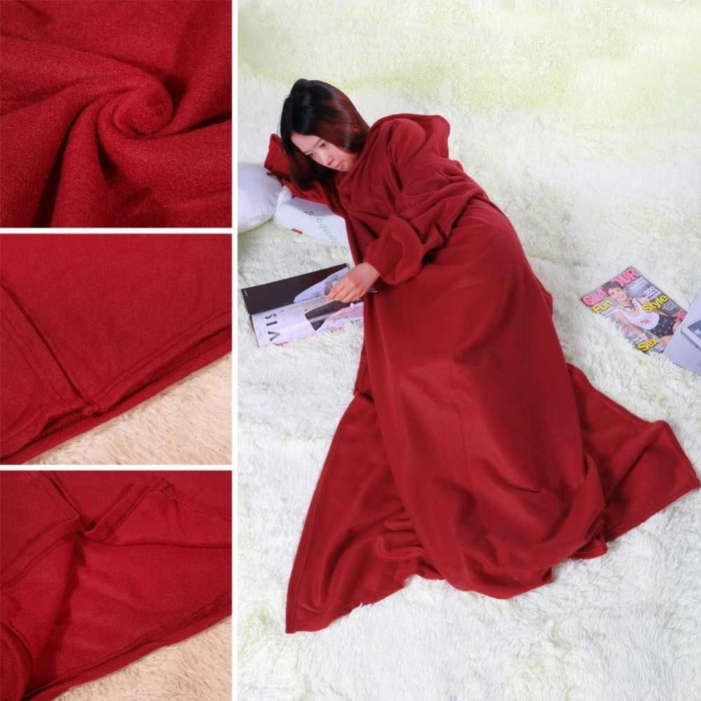 0731 Одеяло от микроплюш с ръкави SNUGGIE