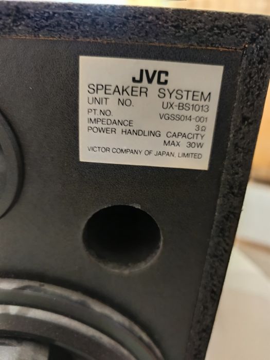 Boxe JVC japan impecabile