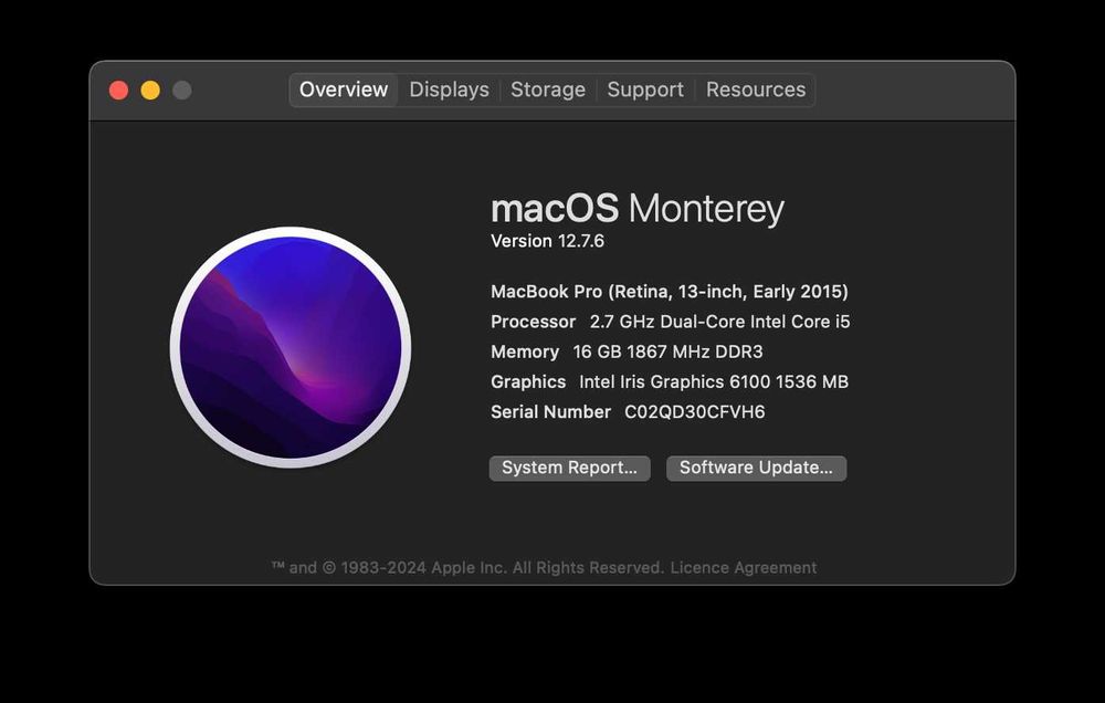 MacBook Pro 13inch 2015