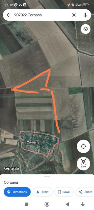 Vânzare teren agricol 10 ha extravilan