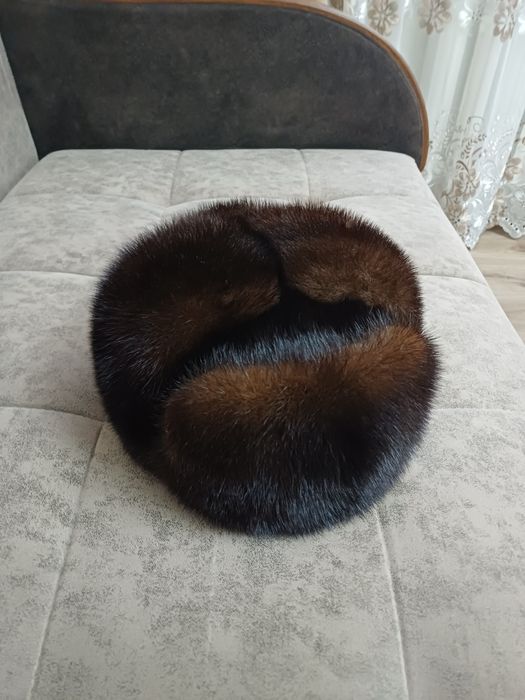 Шапка норковая зимнее мужской