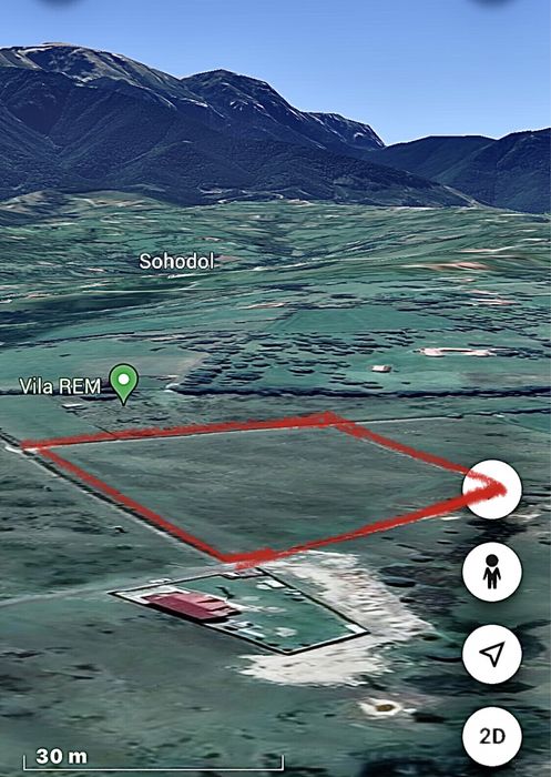 Teren intravilan 1000 m Tohanu Nou - Bran