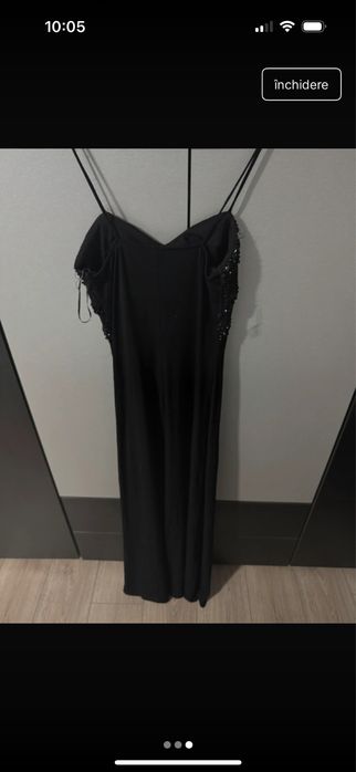Rochie neagra eleganta de seara