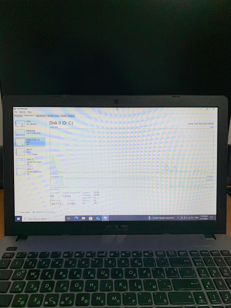 Лаптоп Asus X550L с подарък гейминг слушалки