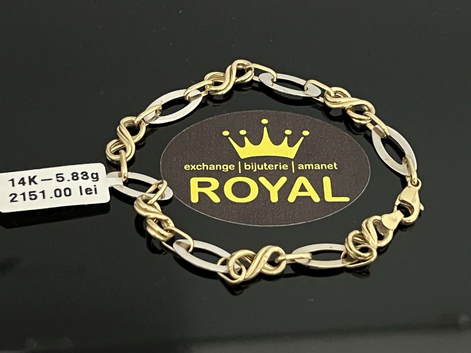 Bijuteria Royal CB : Bratara dama aur 14k 5,83 grame