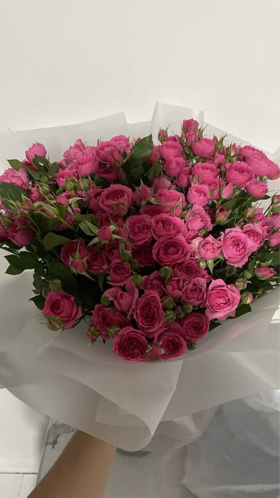 кустовые розы актобе