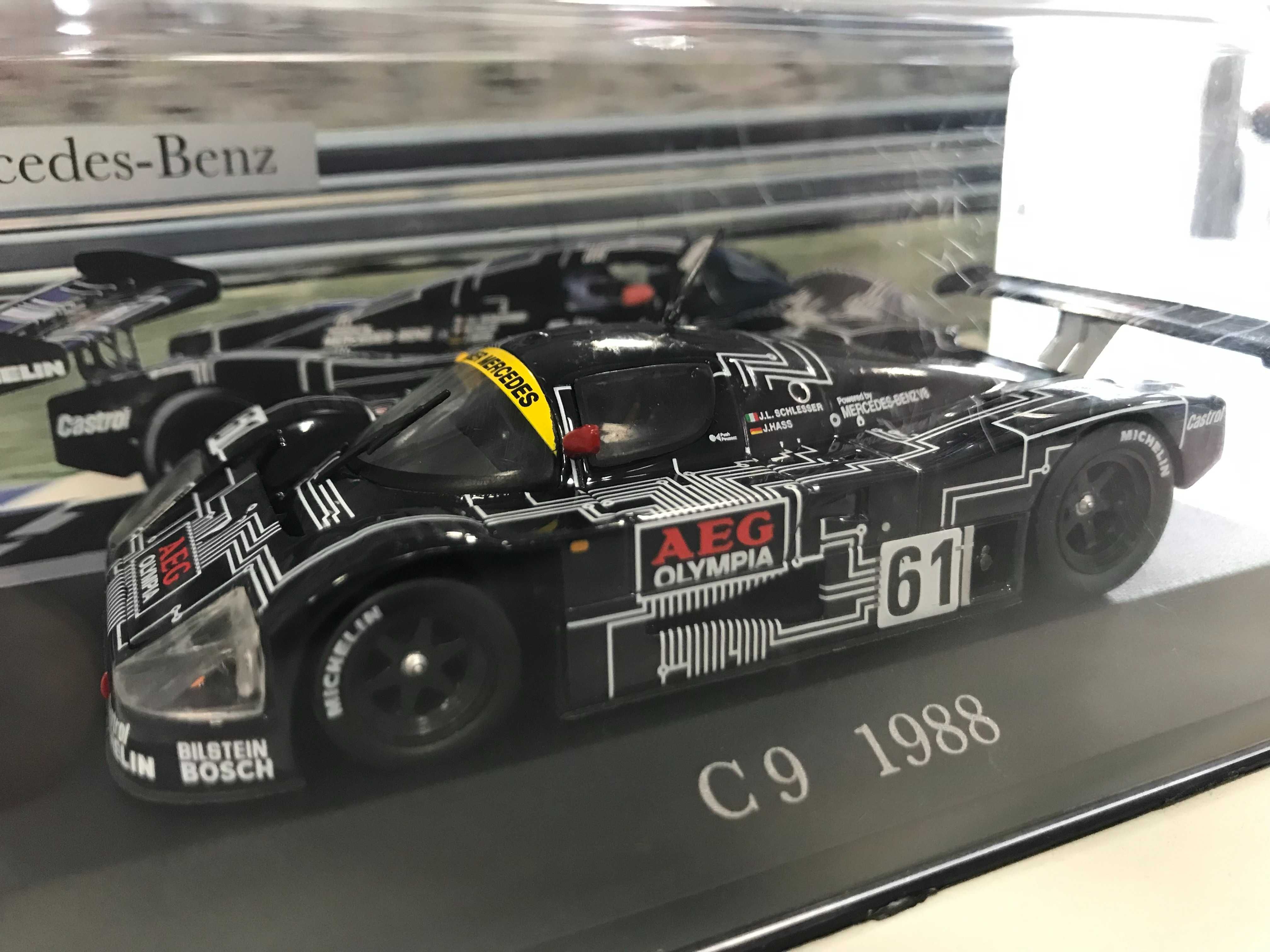 Колекционерски модел метална количка DE AGOSTINI SAUBER-MERCEDES C9