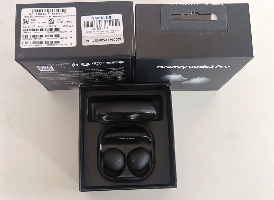 Casti wireless tip Samsung Galaxy Buds 2 Pro Bluetooth 5.2 android new