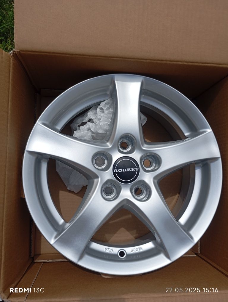 Чисто нови джанти Borbet 15"