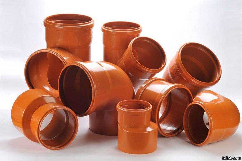 Фитинги для канализационных труб Ostendorf. НПВХ. НК