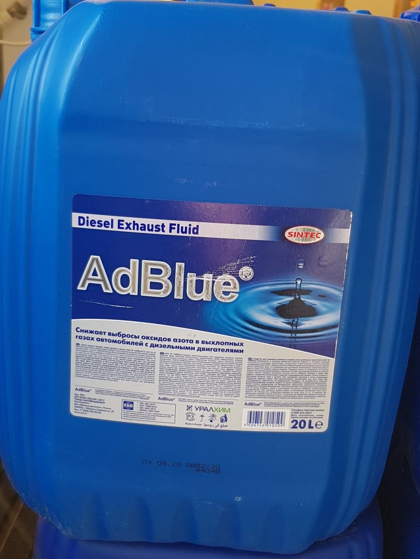 AdBlue SINTEC жидкость для снижения выбросов оксидов азота .