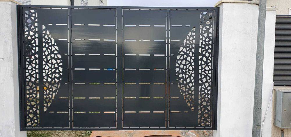 Gard din tabla traforata CNC tabla decupata CNC