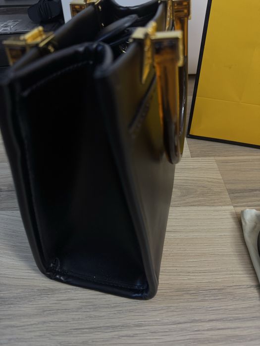 Fendi Roma-Оригинална чисто нова дамска кожена чанта