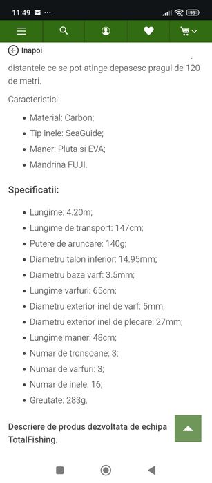 Lanseta katcher performance