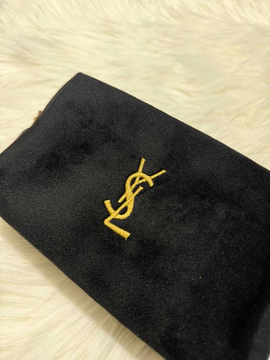 Portfard catifea YSL