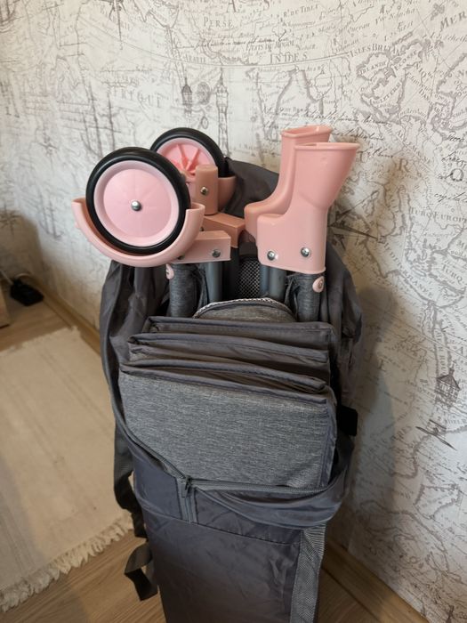 Детско преносимо легло Kinderkraft с матрак