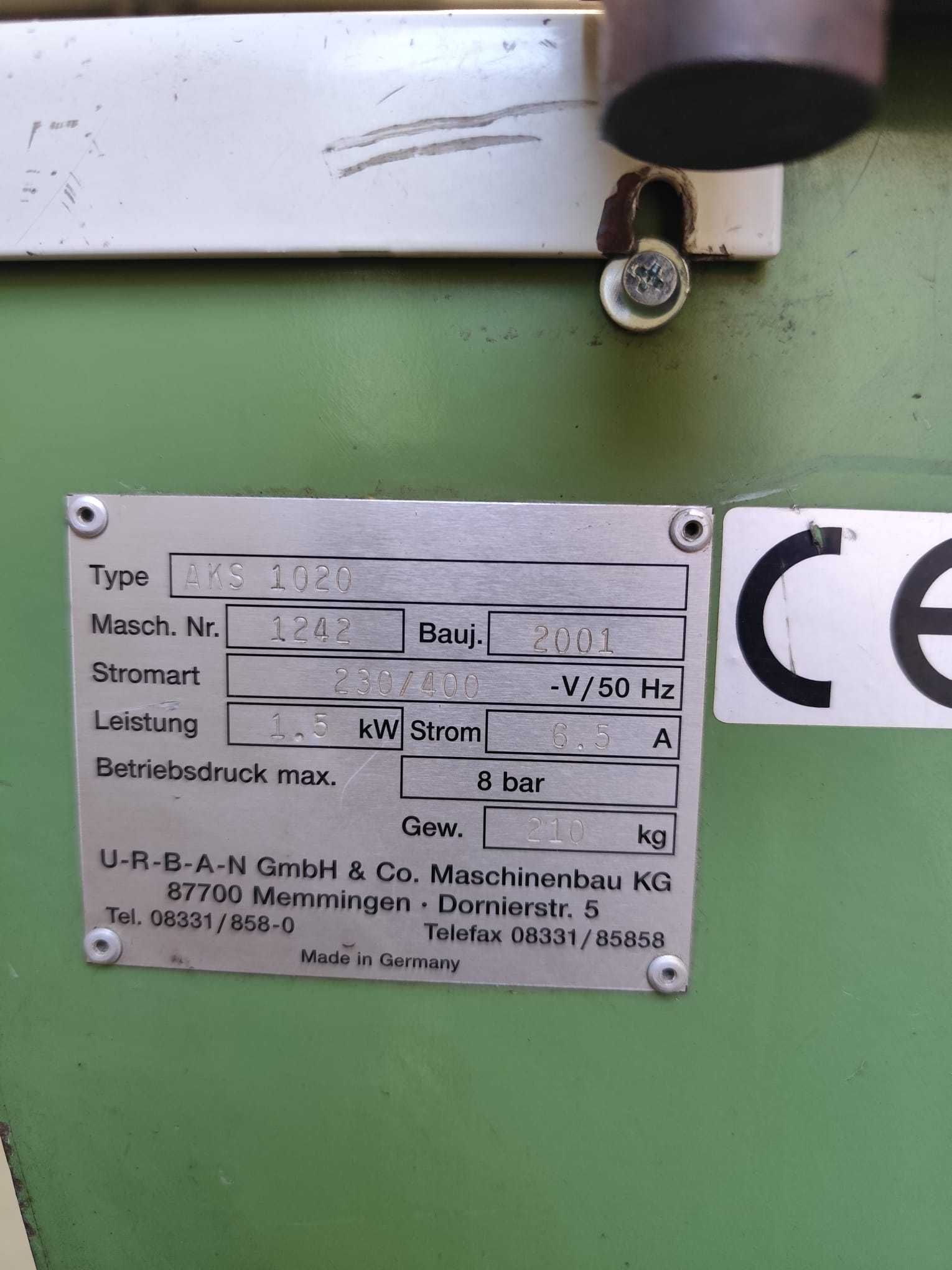 Utilaj se sudura U-R-B-A-N AKS 1020