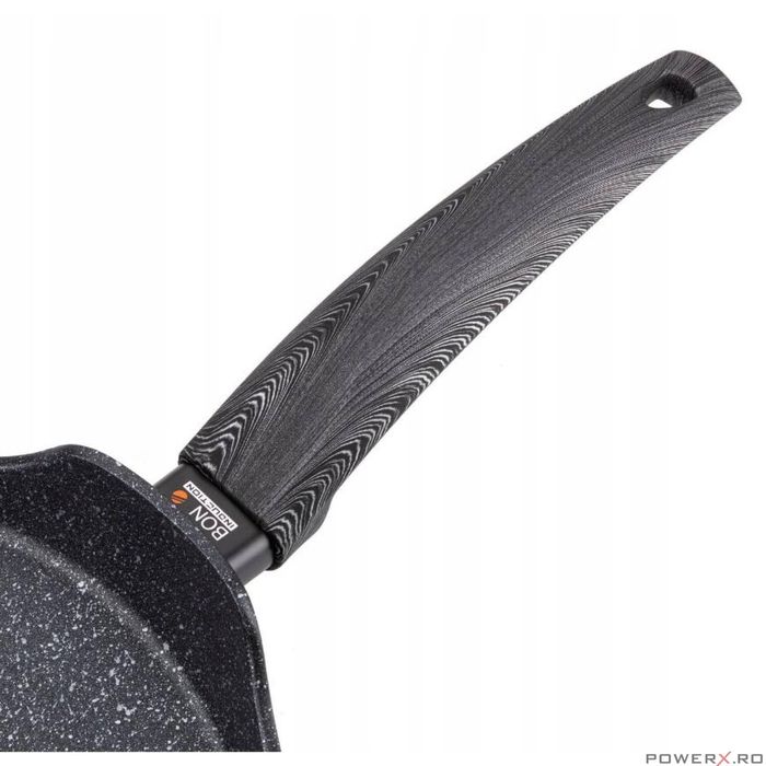 Tigaie de clatite, 25 cm, de marmura, Antiaderent, Inductie, Bono