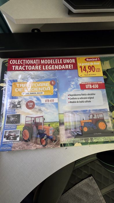 Macheta UTB 650 ediția tractoare de legenda