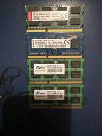 Memorie RAM de8 de4 și două de 2gb