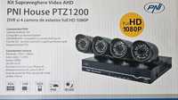 Sistem supraveghere video cu 4x camere HD PNI PTZ1200