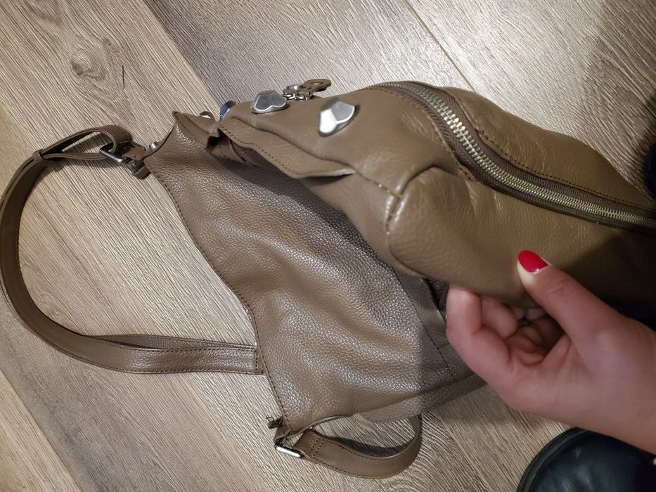 Geanta piele naturala mare