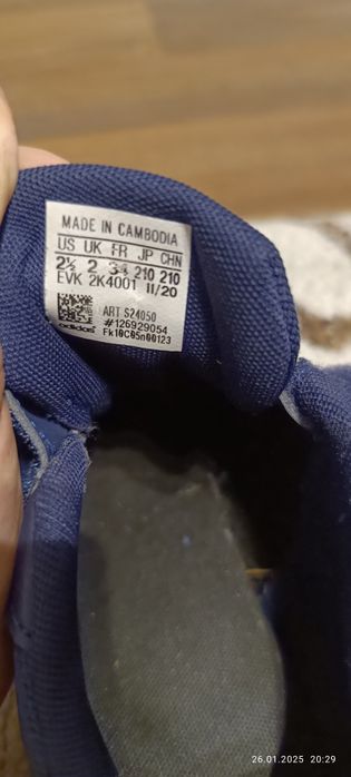 Papuci Adidas mărimea 34