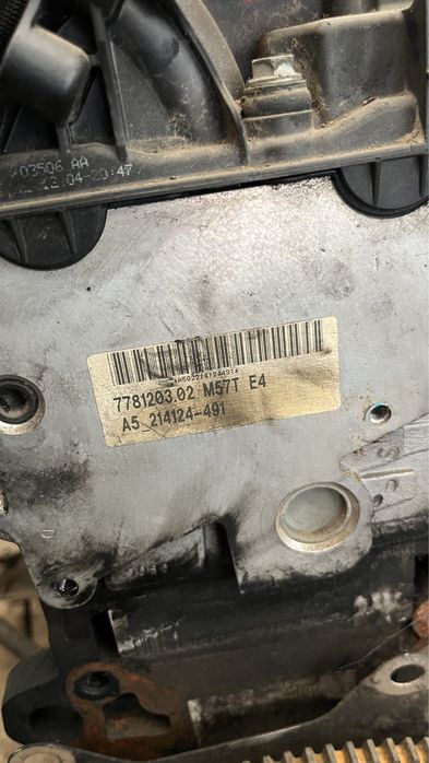 Motor bmw m57 30 6D 2 piese dezmembrari