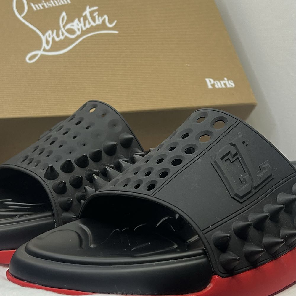 Louboutin "Take it Easy" Slides