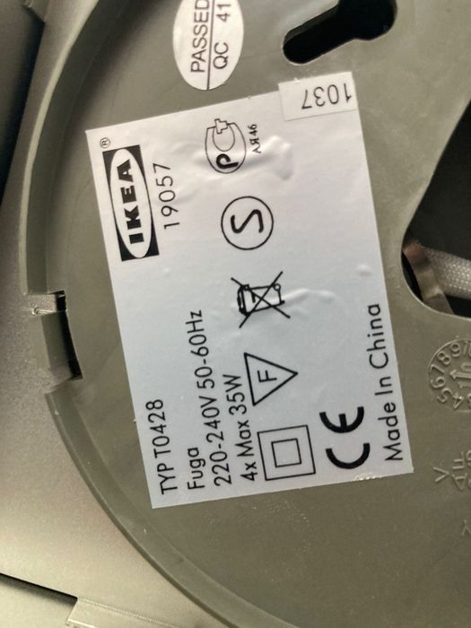 Lustra Ikea 4 becuri GU10