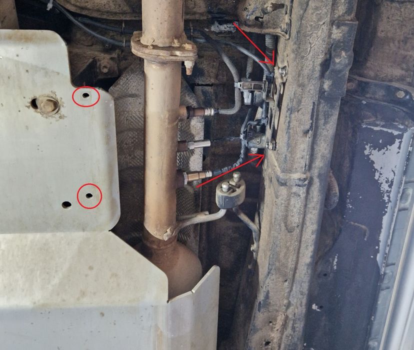 scut senzor filtru de particule toyota hilux 2021-2025