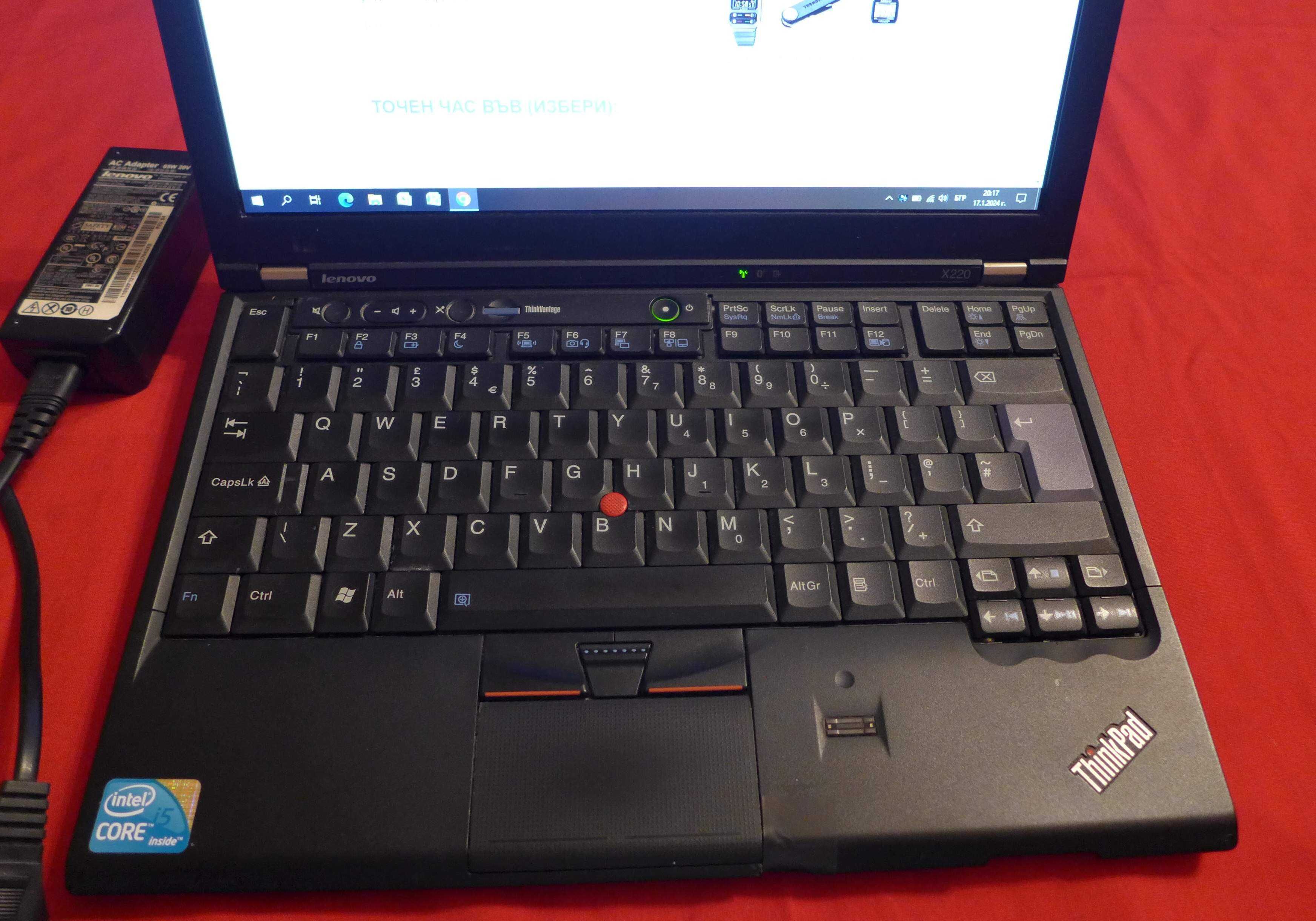 Отличен Lenovo X 220 IPS Ci5