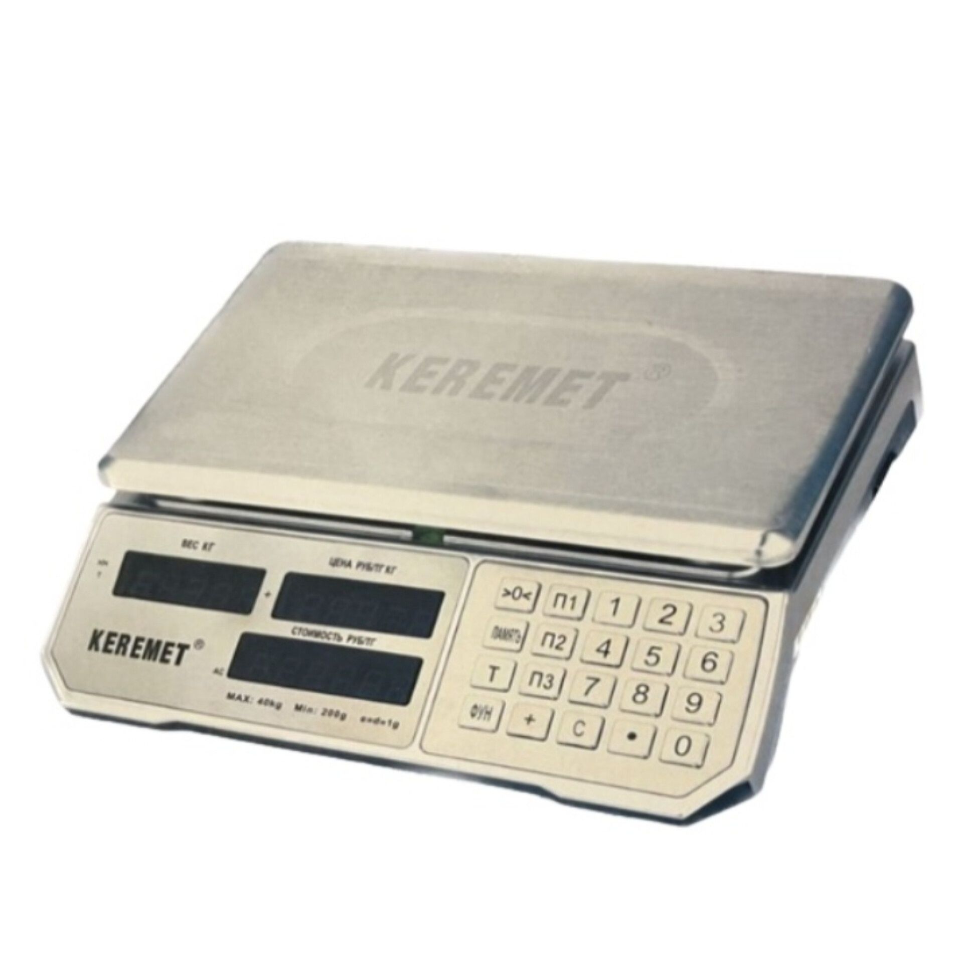 Весы для торговли KEREMET ACS KRM-968S