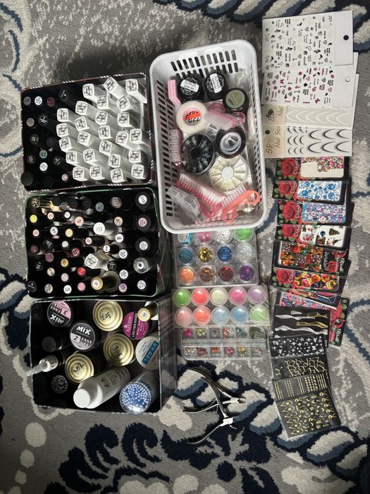 маникюрный набор гель и для наращивание