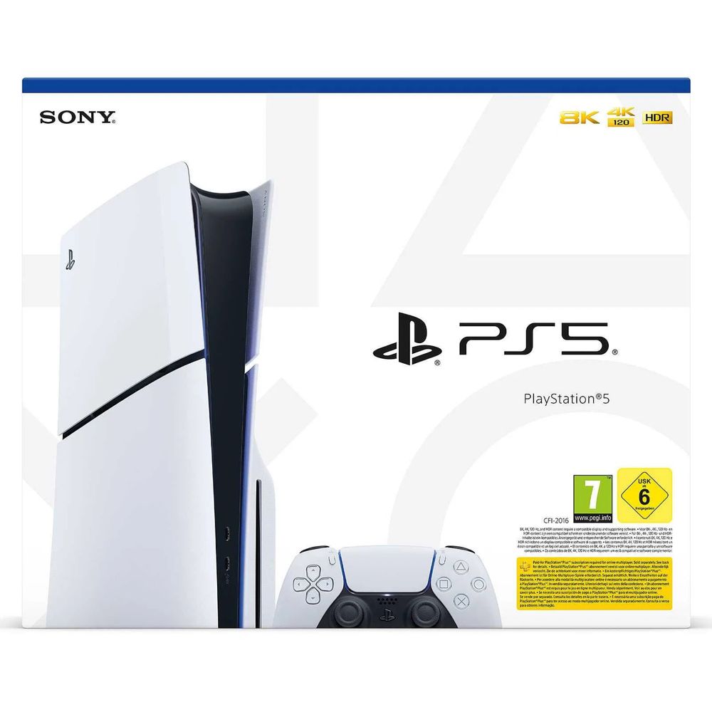 Playstation 5 slim disc edition + 2 джойстика + PS5 Pulse Elite