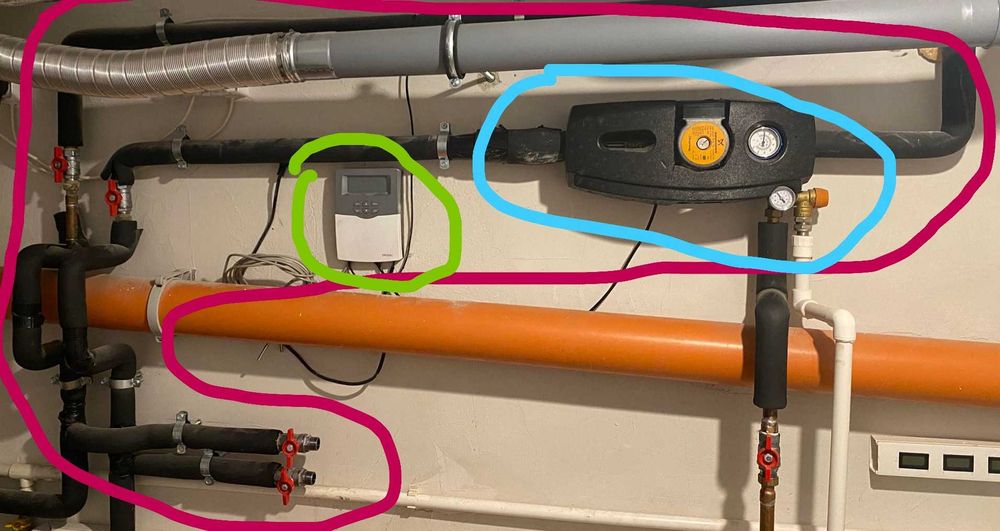 Kit solar termic complet 4 panouri WT-SPC58 1800 30 tuburi heat pipe