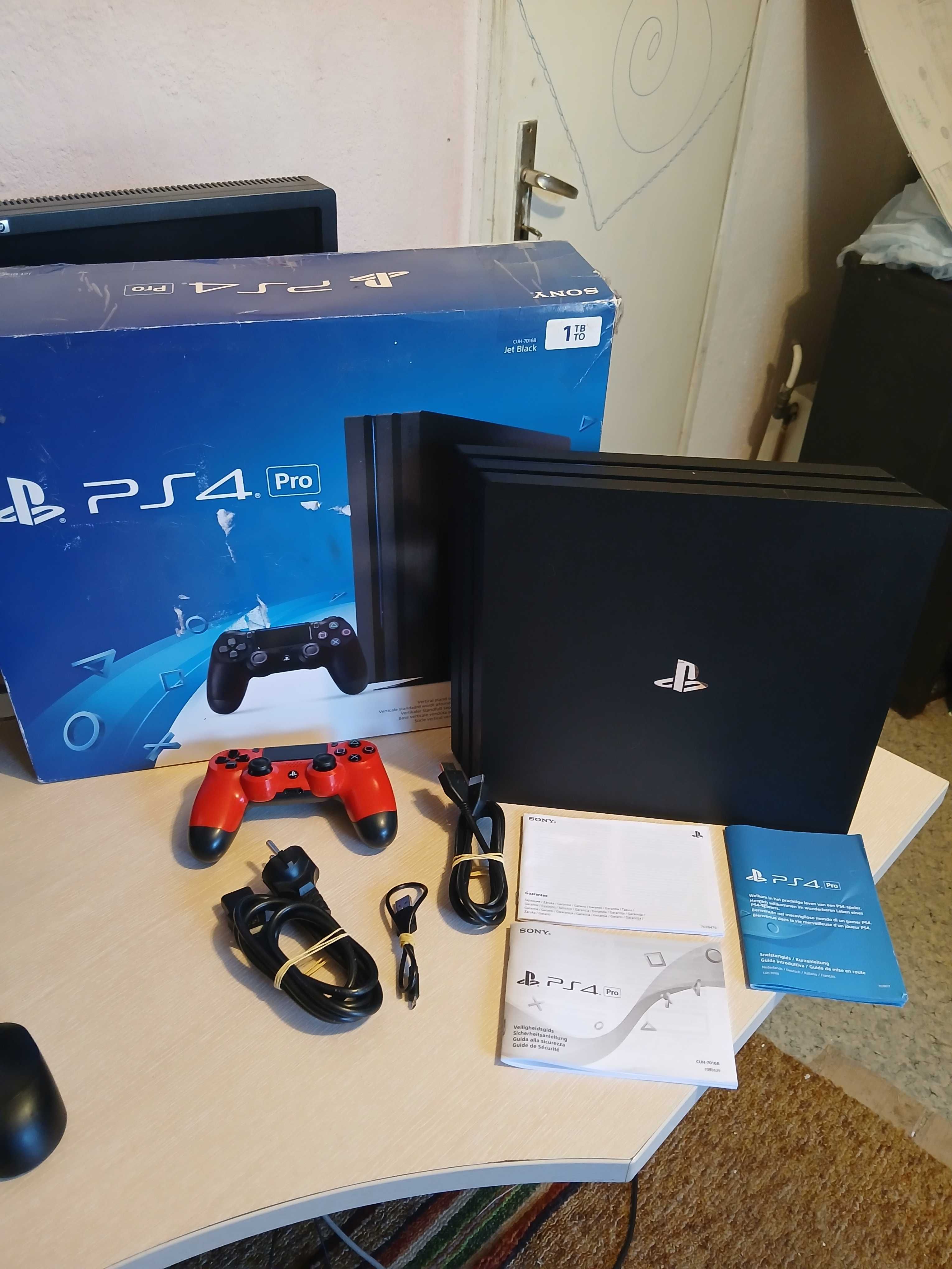 С ГАРАНЦИЯ 1Г Sony PlayStation 4 Pro PS4 1TB профилактиран и проверен