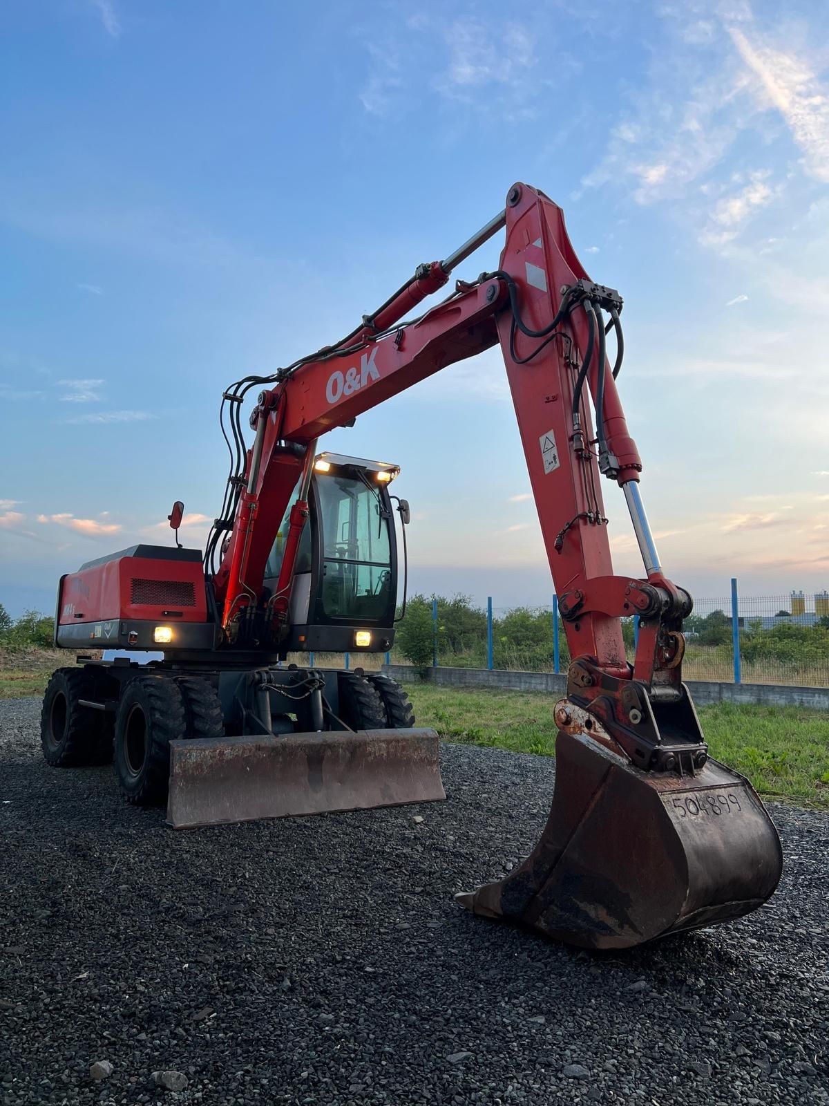 Excavator mobil O&K