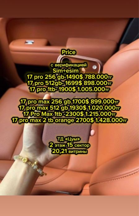 Iphone 17 pro/pro max с верификацией