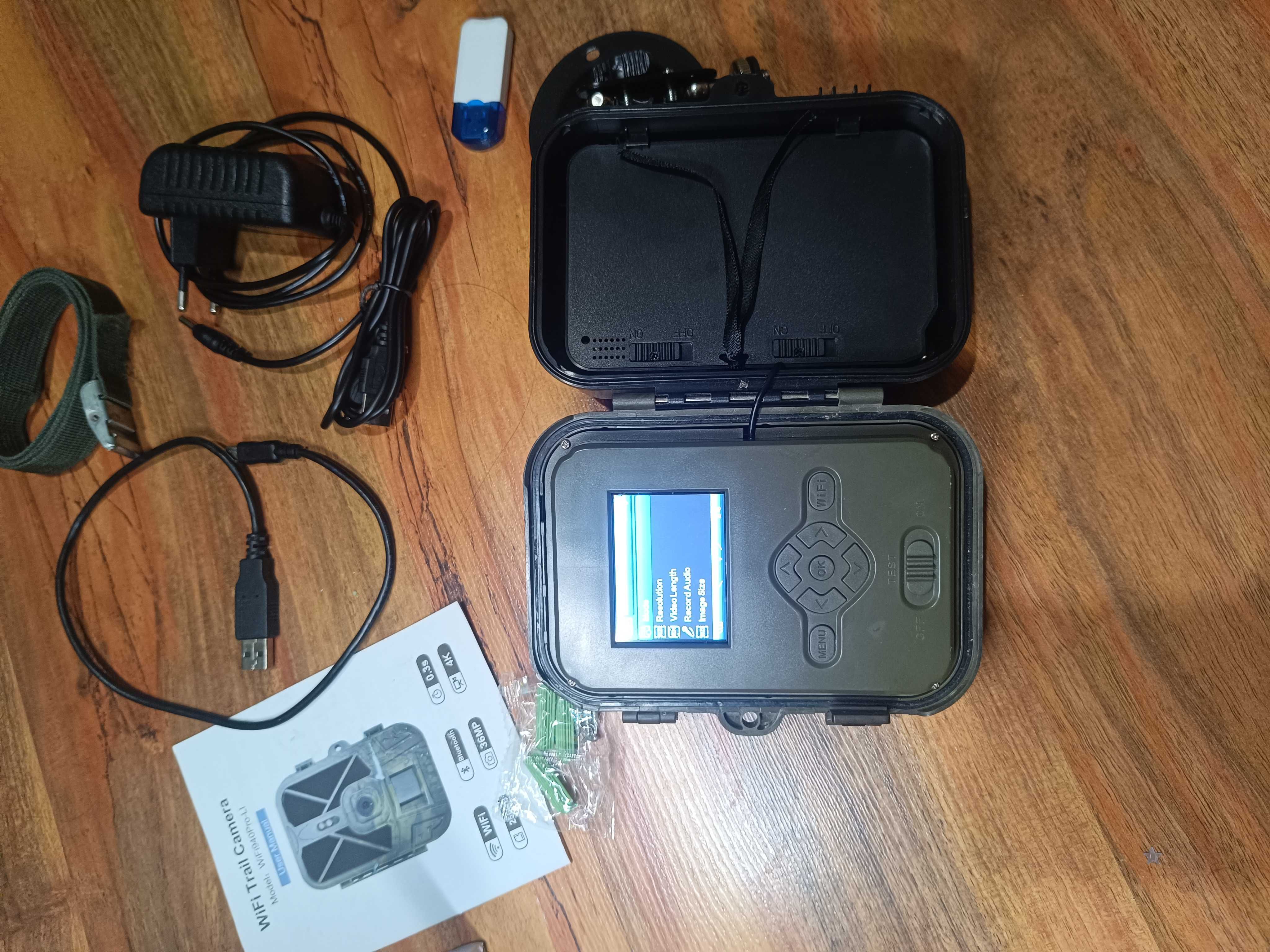Ловна камера Findn Wifi 940 Pro 4K 30MP с приложение...